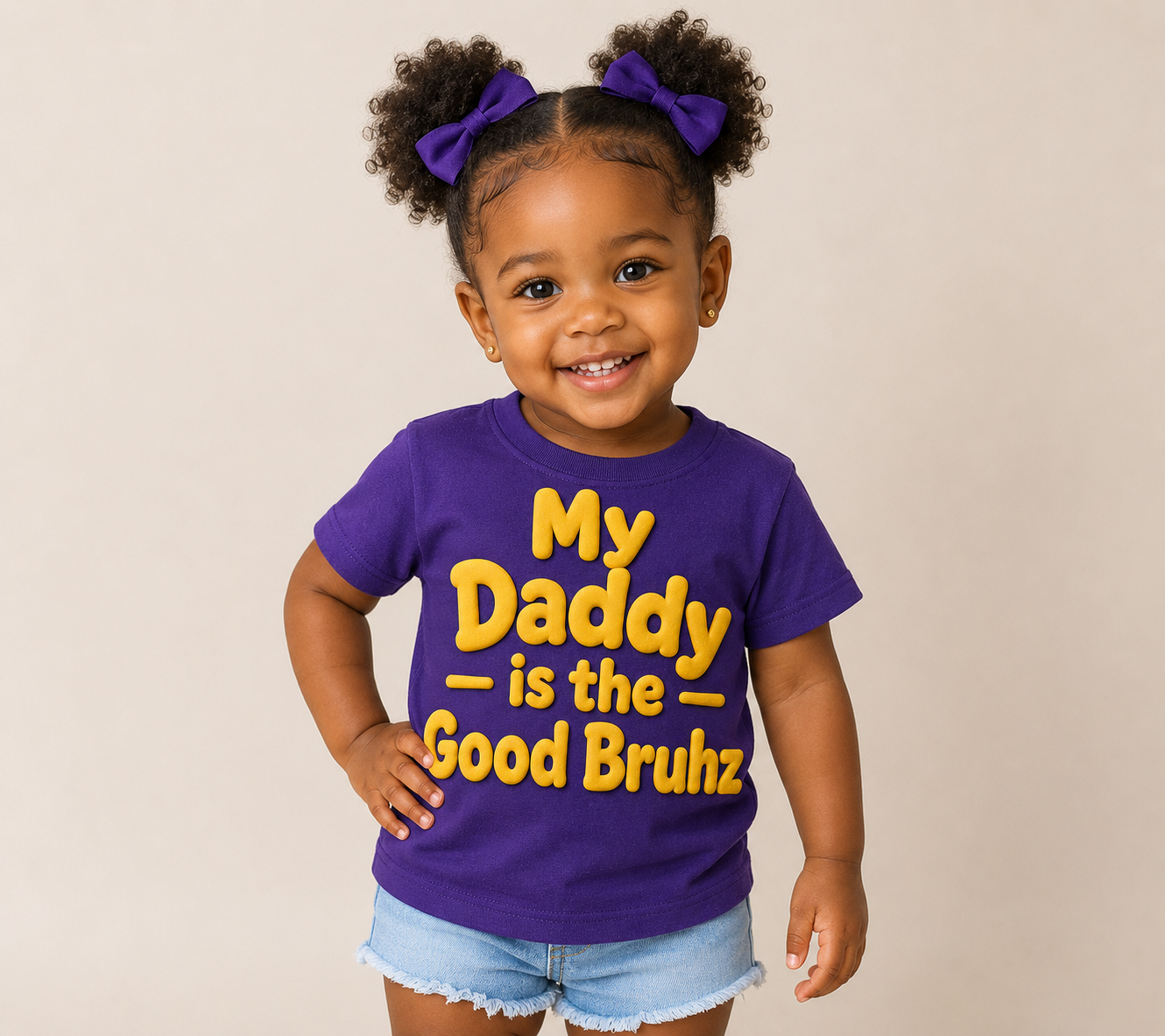 Wholesome Bruhz Kids Puff Print